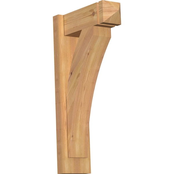 Ekena Millwork Thorton Arts & Crafts Smooth Outlooker, Western Red Cedar, 5 1/2"W x 14"D x 26"H OUT06X14X26THR03SWR - main